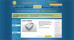 Desktop Screenshot of copiesohio.com